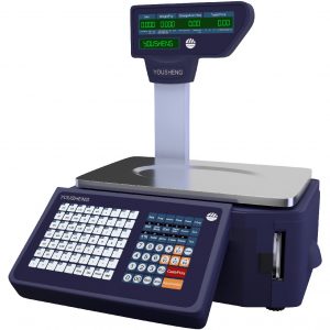 Q-9 Barcode Label Printing Scale with WIFI Facility